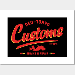 Neo-Tokyo Customs Posters and Art